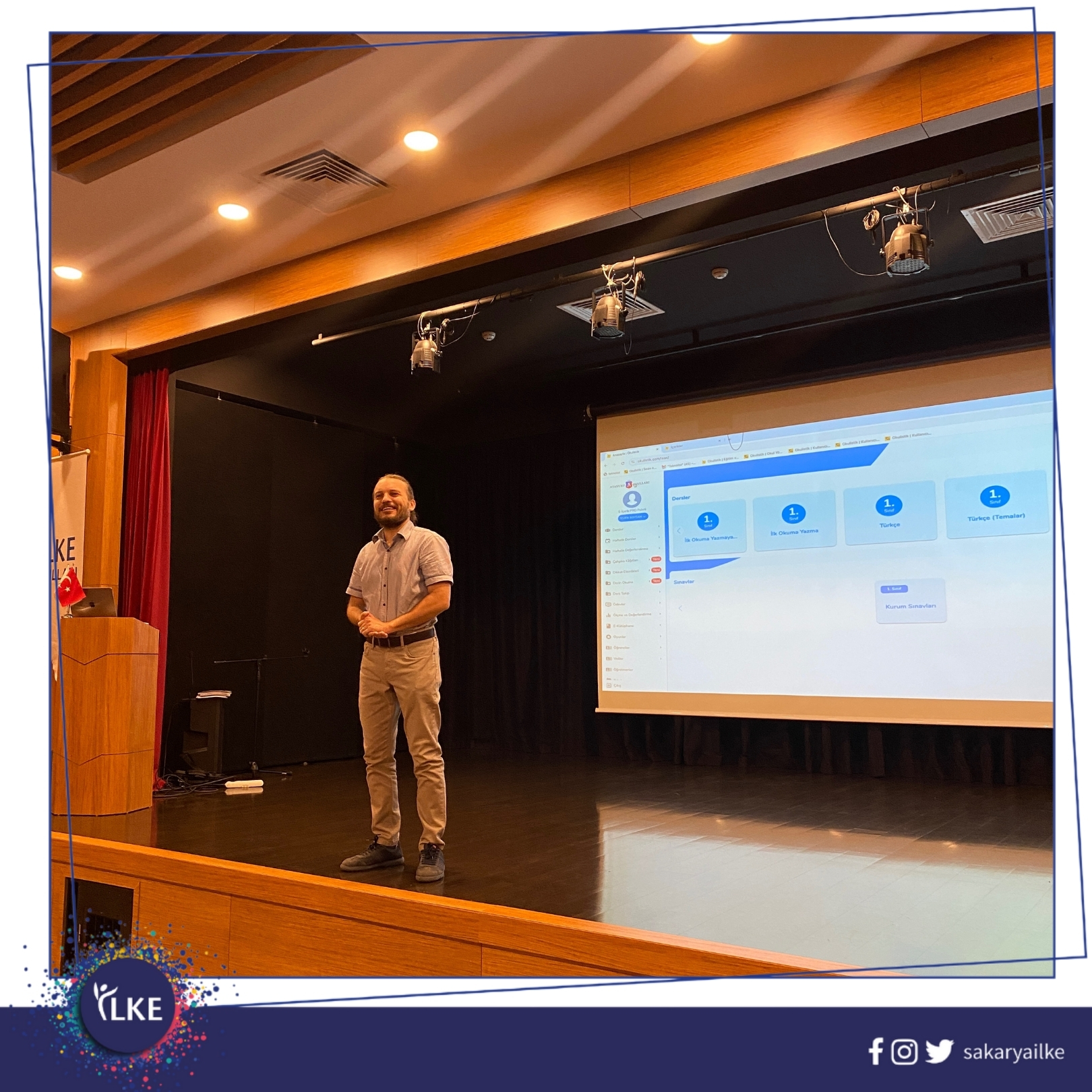 Okulistik Dijital Eğitim Portalı’nın Tanıtım Sunumunu