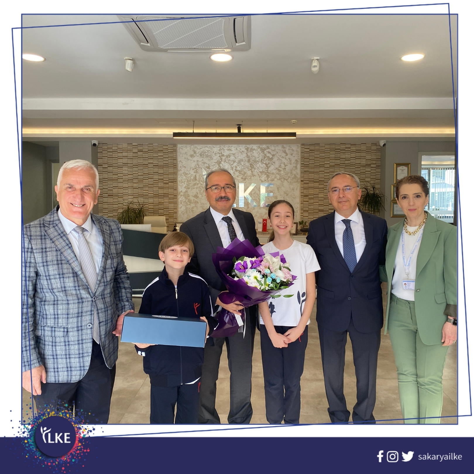 Serdivan Kaymakamı Sayın Ali Candan ve Serdivan İlçe Millî Eğitim Müdürü Sayın Ali Dere’yi okulumuzda ağırlamaktan büyük memnuniyet duyduk.