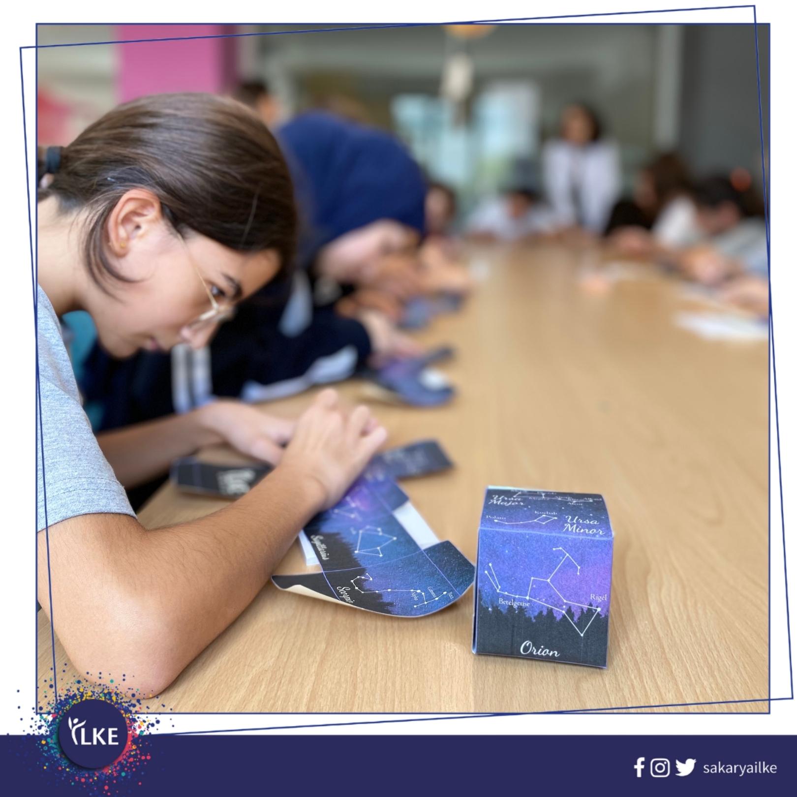 Takımyıldızı Gece Lambası Yapımı Atölyesi