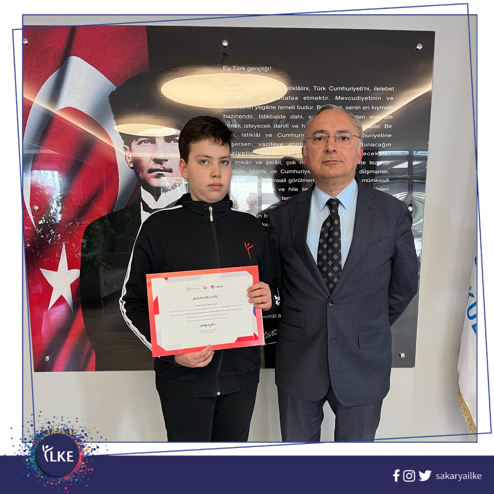 Öğrencimizin Başarısı